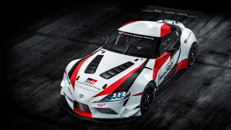 Illustration for article titled The Toyota GR Supra Racing Concept Finally Brings Back A Legend